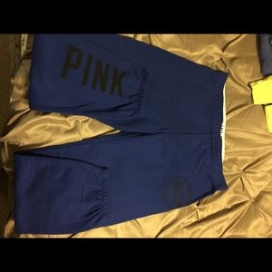 VS pink cropped sweats